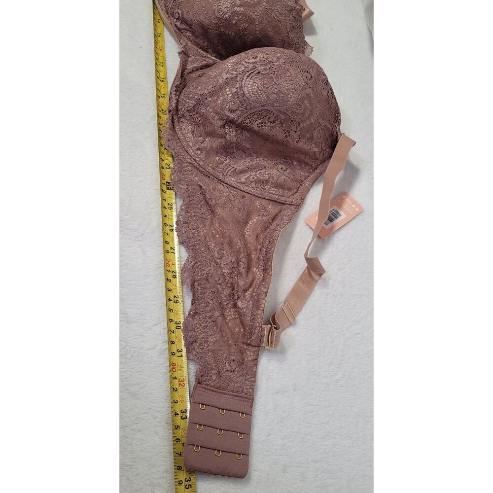 ThirdLove Women 24/7 Lace Balconette Bra Underwire Beige Size 42E - Picture 10 of 11